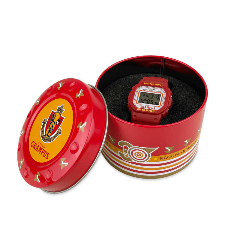 G-SHOCK名古屋グランパスモデル 30th Anniversary Edition」発売の