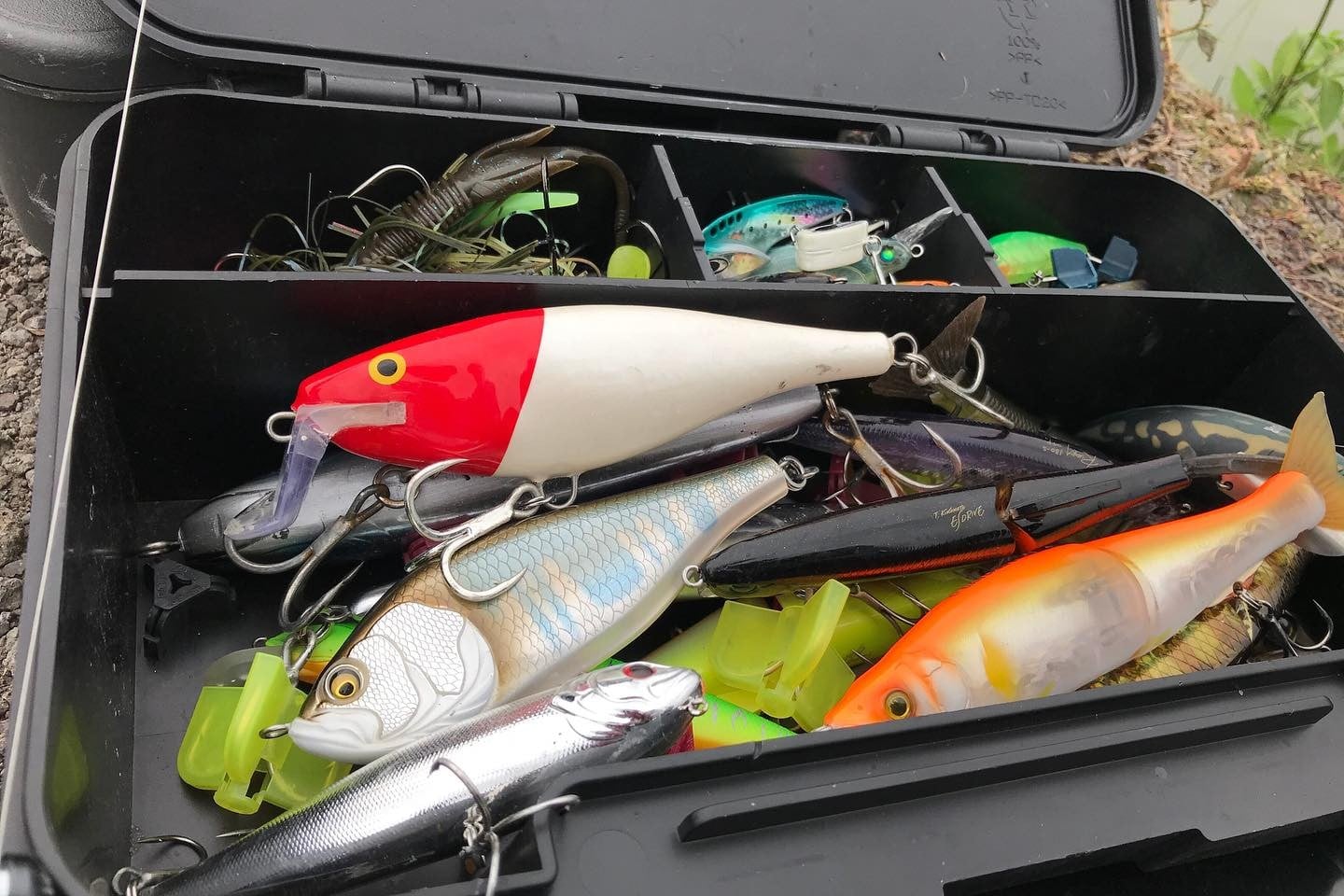 LURE BOX AVERAGE/ルアーボックス アベレージ マルチタイプ BLACK