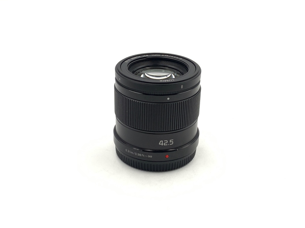 LUMIX G 42.5mm/F1.7 ASPH./POWER O.I.S. H-HS043-K [ブラック] 中古
