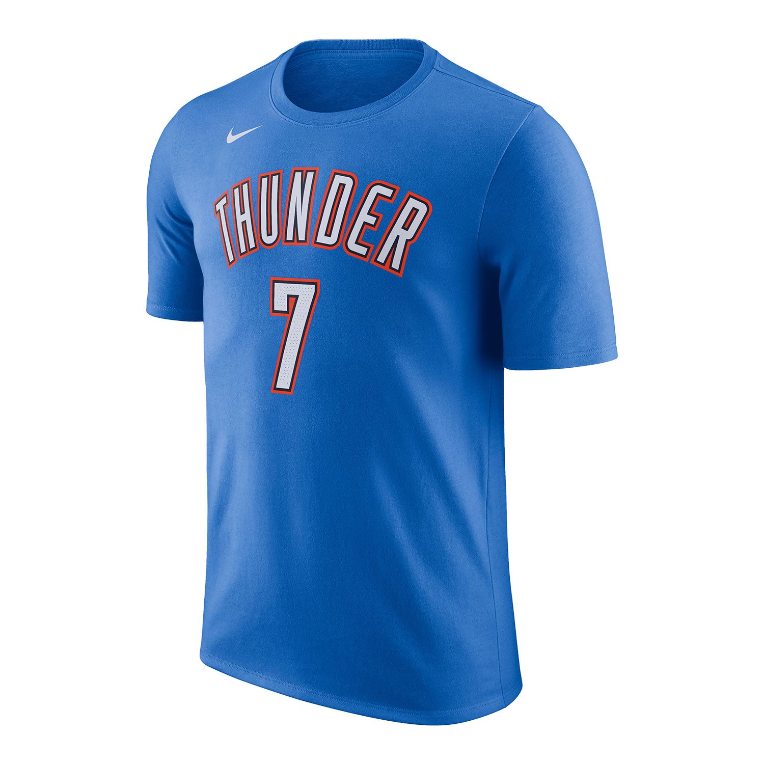 CHET HOLMGREN NIKE ICON NAME & NUMBER OKC THUNDER T-SHIRT