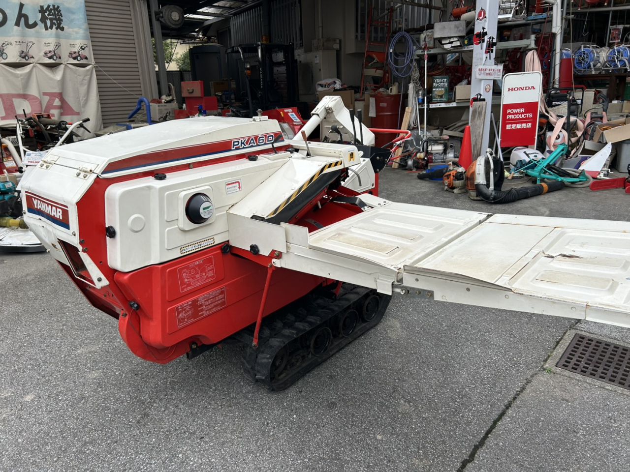PKA6-D 中古 ヤンマー バインダー・ハーベスター | 農機具ねっと