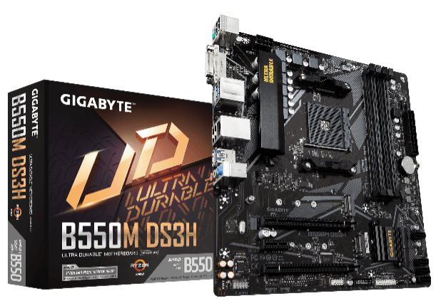 GIGABYTE社製、第3世代 AMD Ryzen プロセッサー対応AMD B550チップ