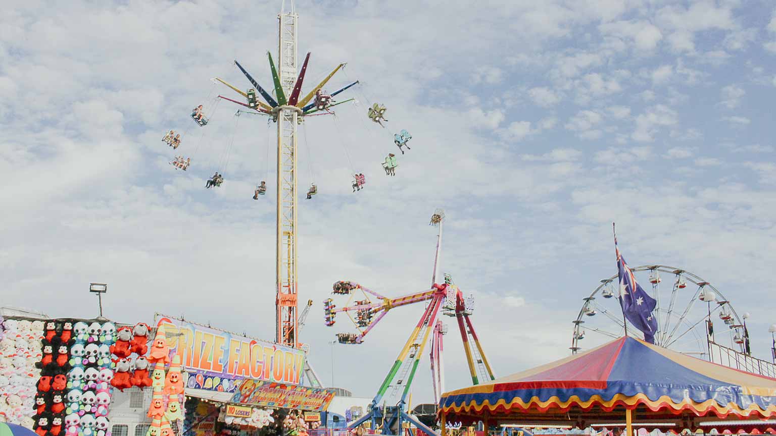 巨大移動遊園地 ニューカッスルショー - Newcastle Sky