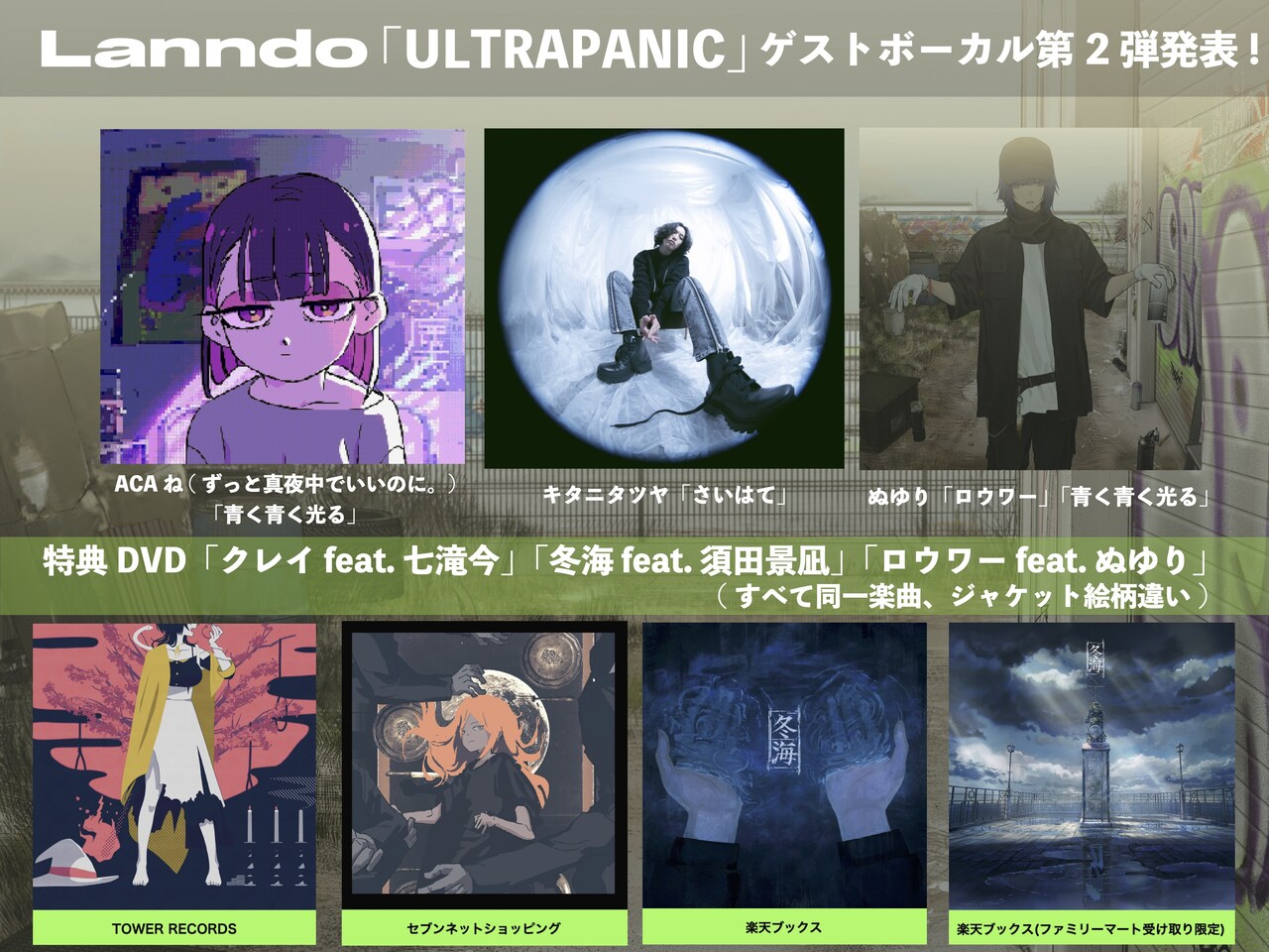 ぬゆり、アルバム「ULTRAPANIC」ボーカロイド盤をリリース | JOYSOUND