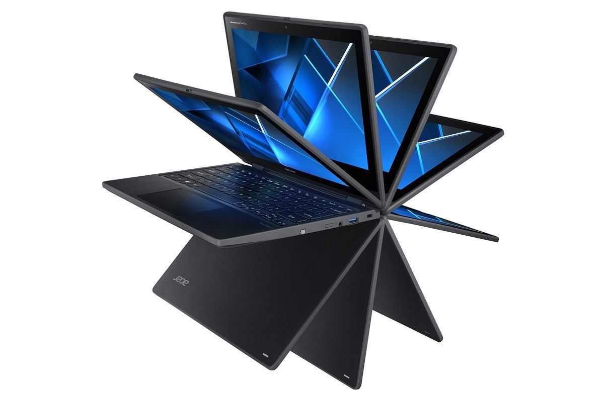 日本エイサー、11.6型コンバーチブル2in1とクラムシェルノートPC