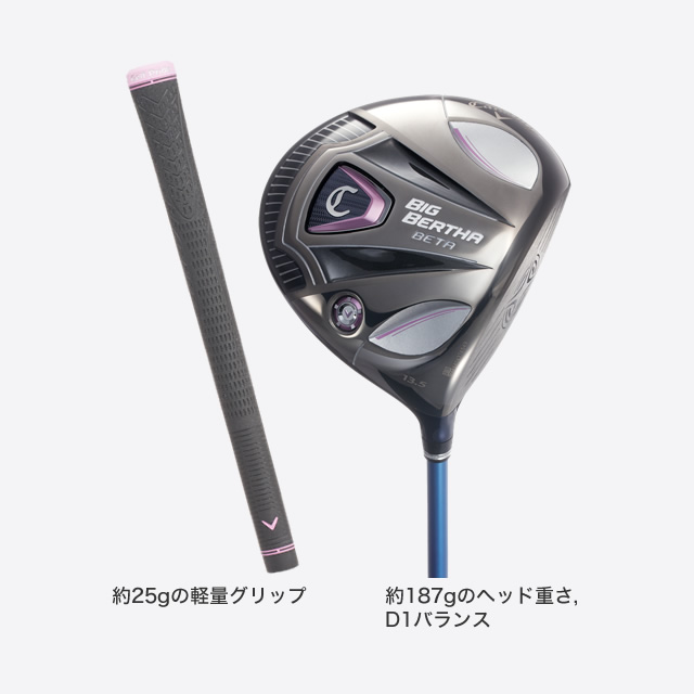 BIG BERTHA BETA Women's ドライバー 製品情報(ウィメンズ