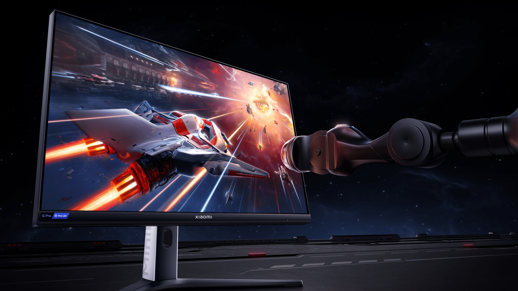 Mini LEDと量子ドット採用の「Xiaomi Mini LED ゲーミングモニター G