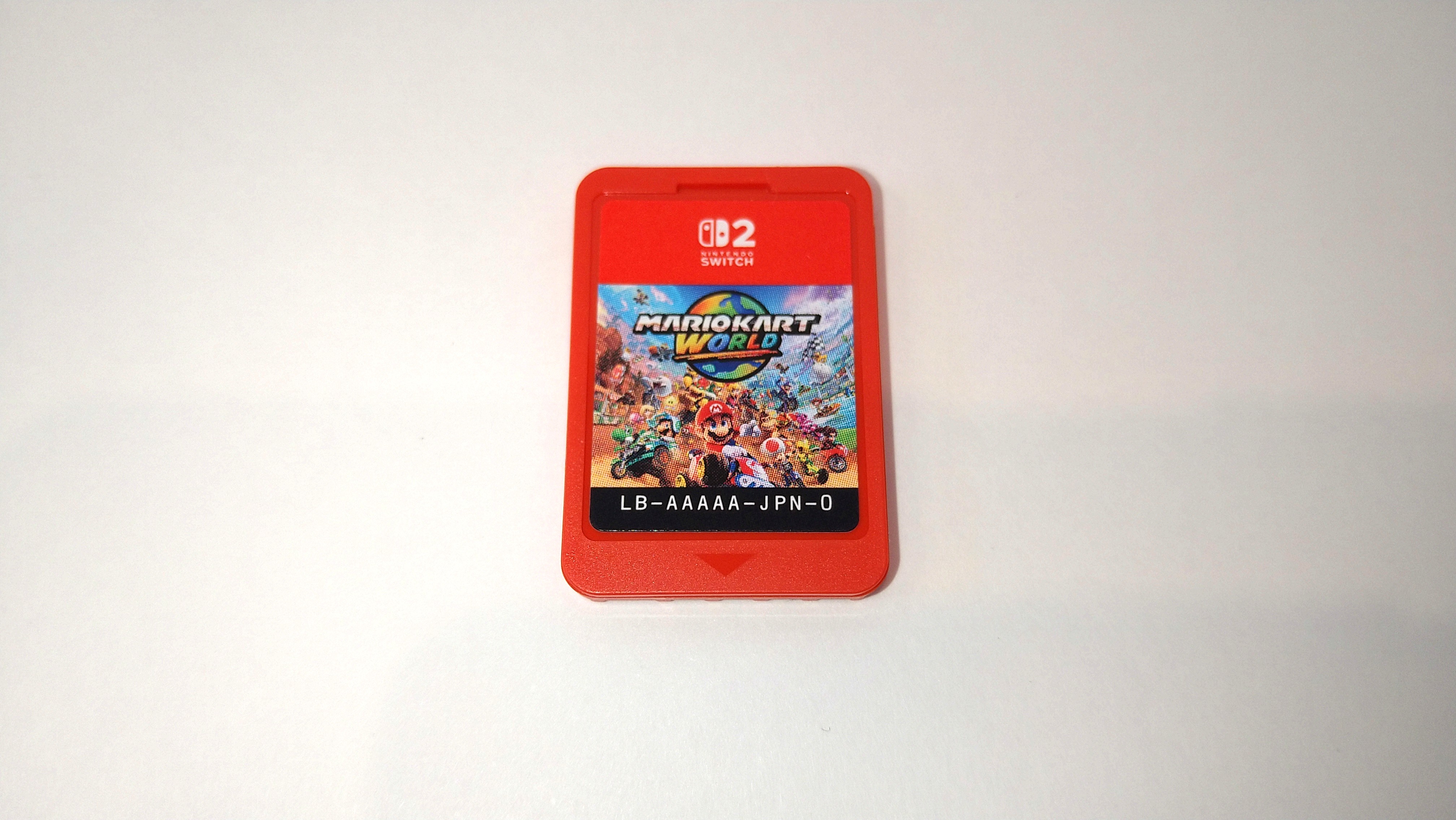 Nintendo Switch 2」と「初代Nintendo Switch」のゲームカードは同じ