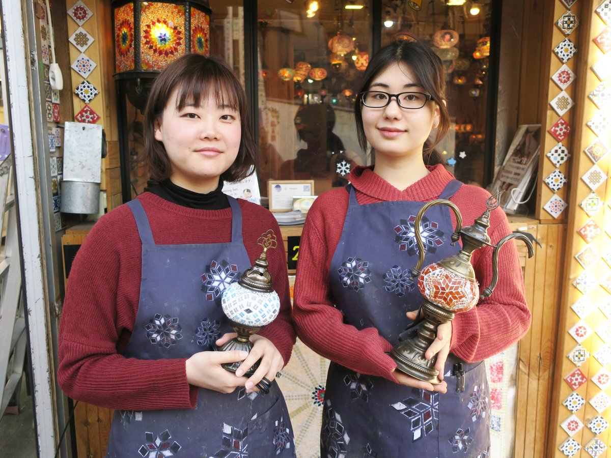 彩り豊かなランプを手作り！ トルコのモザイクランプ専門店「ZAKURO