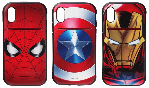 新機種にも対応！マーベルの人気キャラクターがiPhoneケースに変身