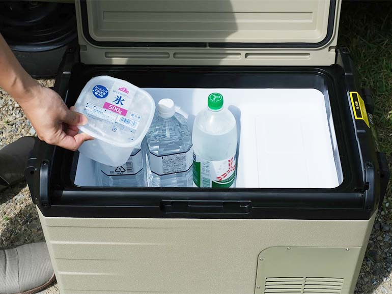 検証！夏のキャンプや車中泊で大活躍の冷蔵庫！省エネなのにパワフル