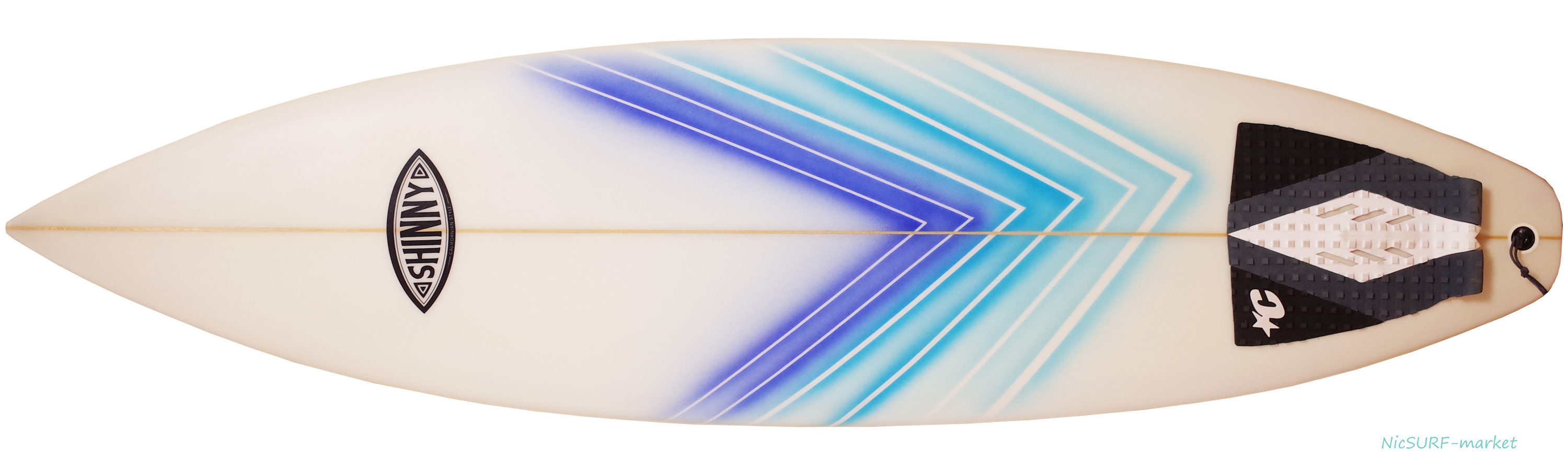 SHINTAROW SHAPES / SHINNYサーフボード 中古ショートボード 6`3