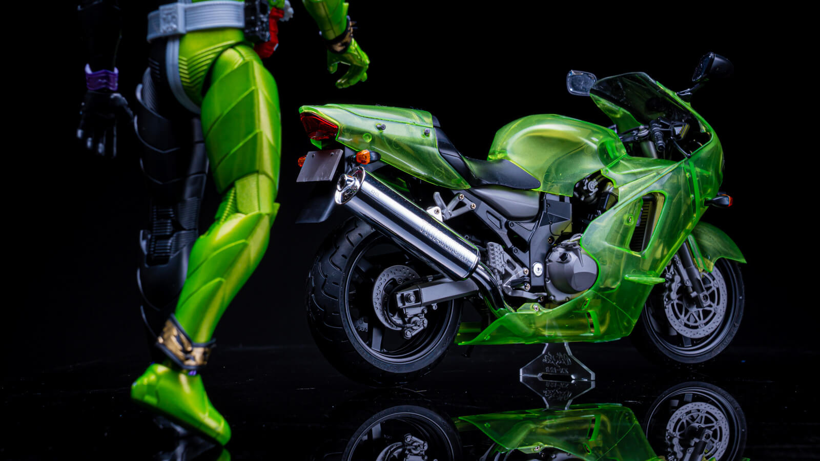 お祭りNinja！ 傑作バイク模型なカワサキZX-12Rでワッショイ