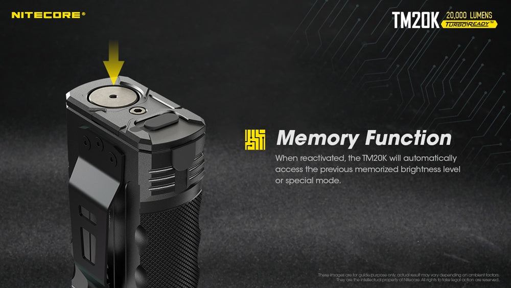 NITECORE TM20K 20,000 Lumen Rechargeable Flashlight – Nitecore Store