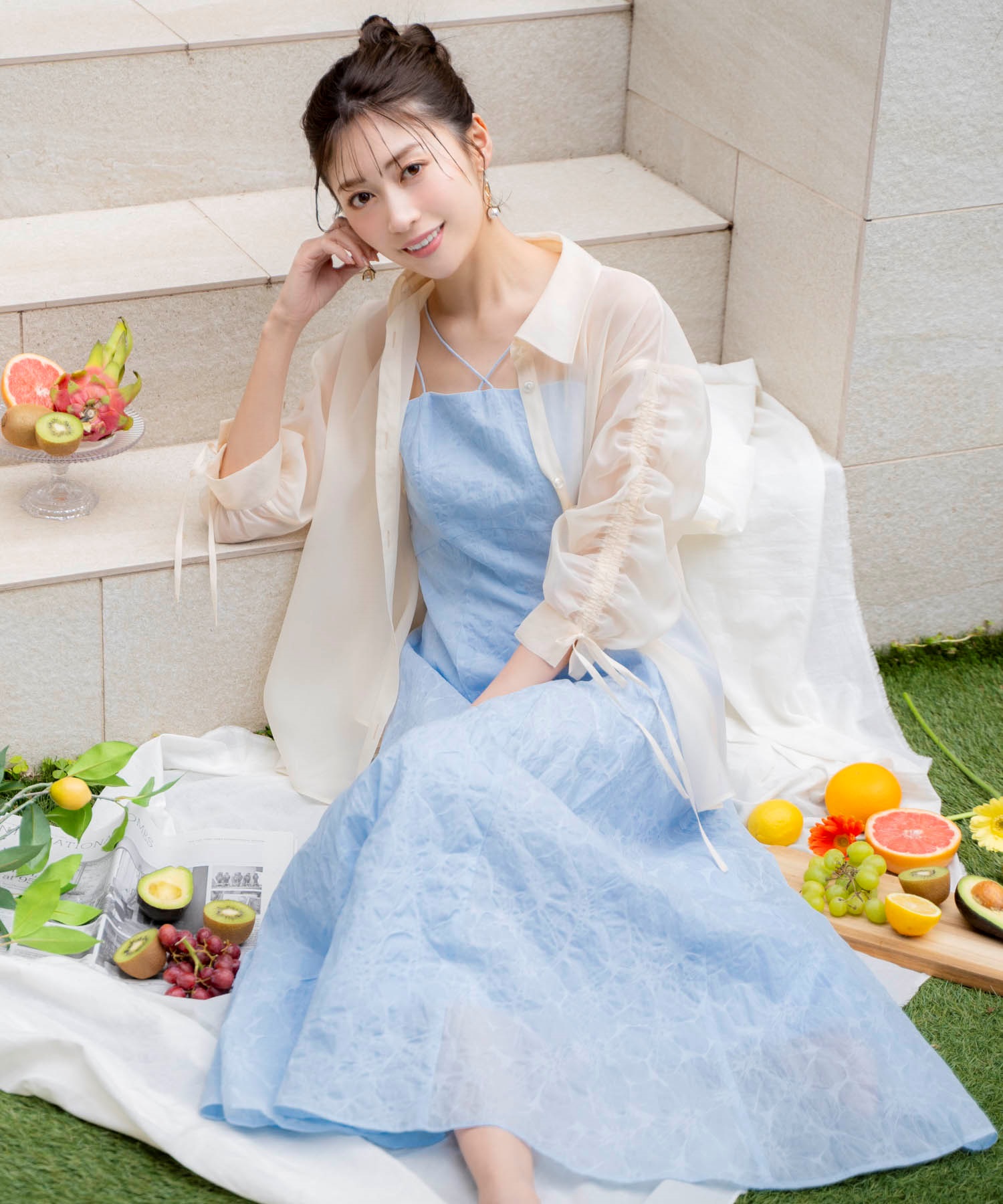 オパールマキシキャミワンピース | キャミワンピース | NOELA OFFICIAL