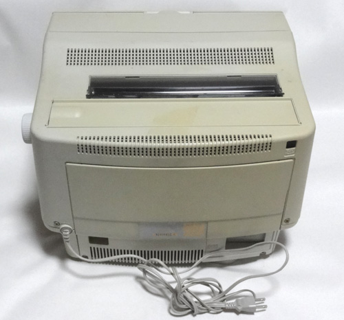 ジャンク譲渡コーナー ＞ NEC PWP-70R 文豪ミニ7R 日本語ワープロ