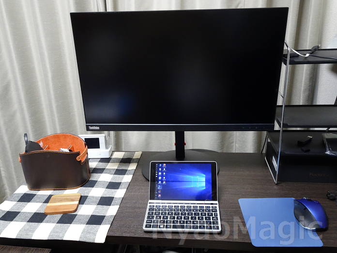 GPD Pocket2と相性抜群 ThinkVision P24h-10レビュー