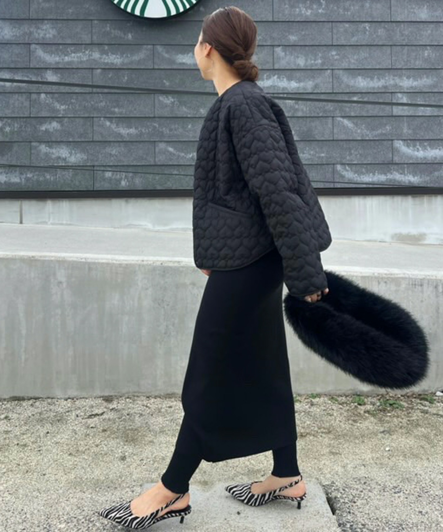 サイズ展開あり】レイヤードニットスカートパンツ Emma Taylor