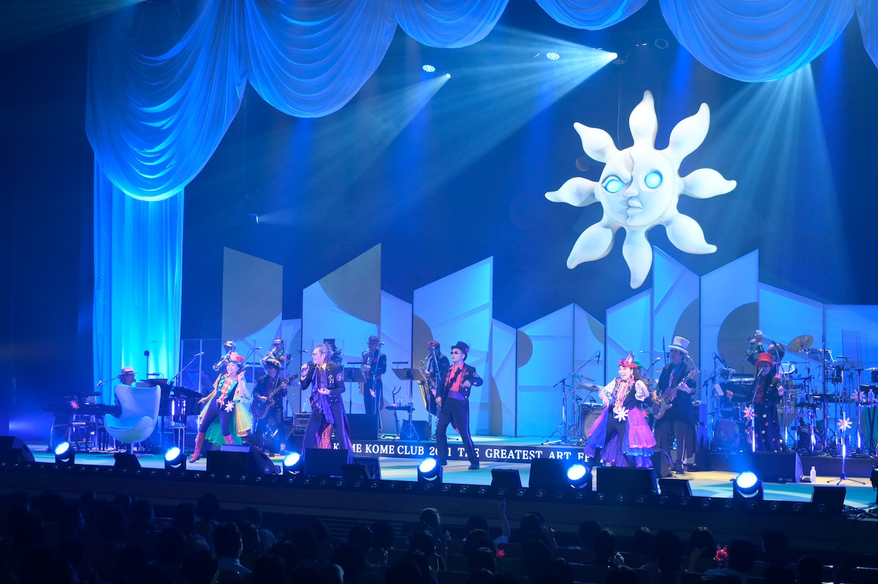 米米CLUBの2年半ぶり全国ツアー開幕、レア曲交えコロナ禍での新たな
