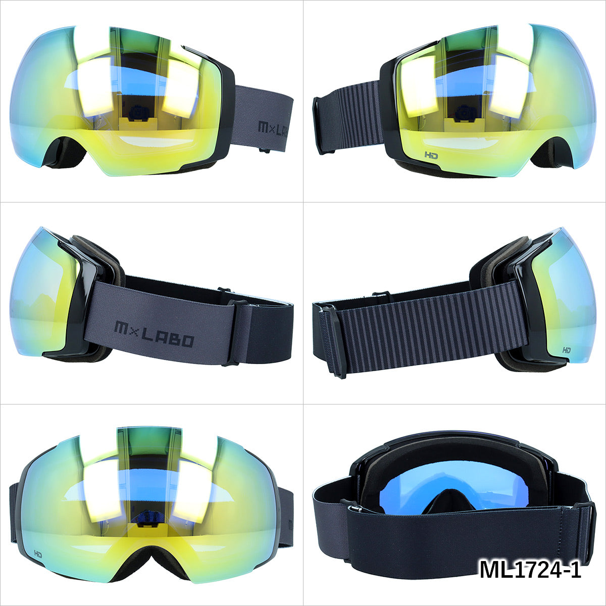 M×LABO】 スノーゴーグル ML1724
