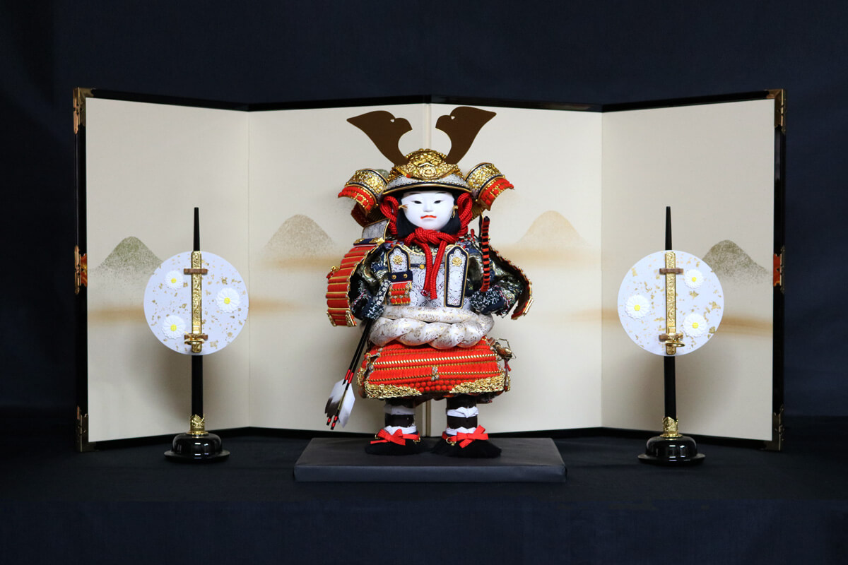 武者人形 紫蜂作 初陣