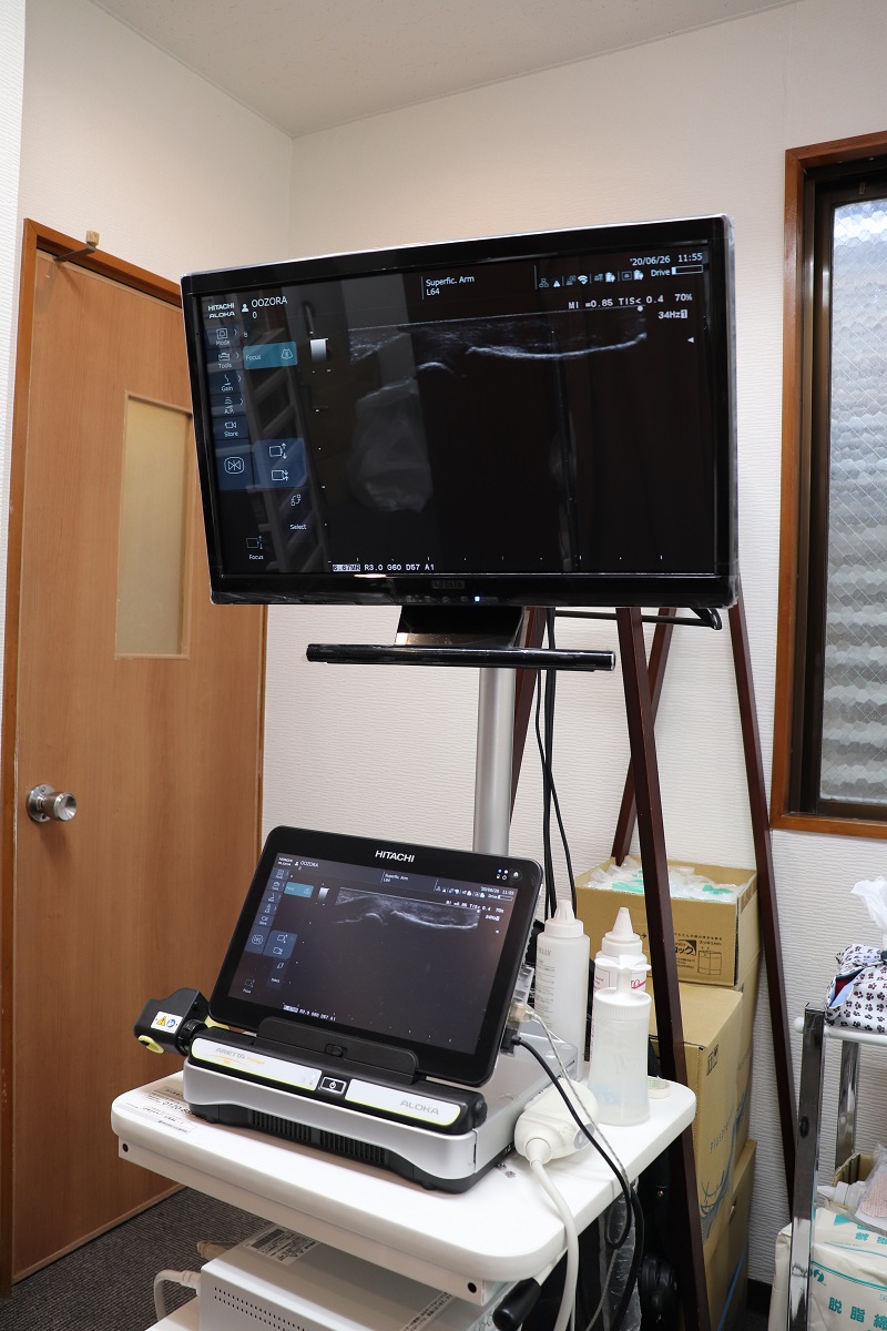 超音波について | 新井薬師前エリアで肩こり・腰痛・ヘルニア・交通