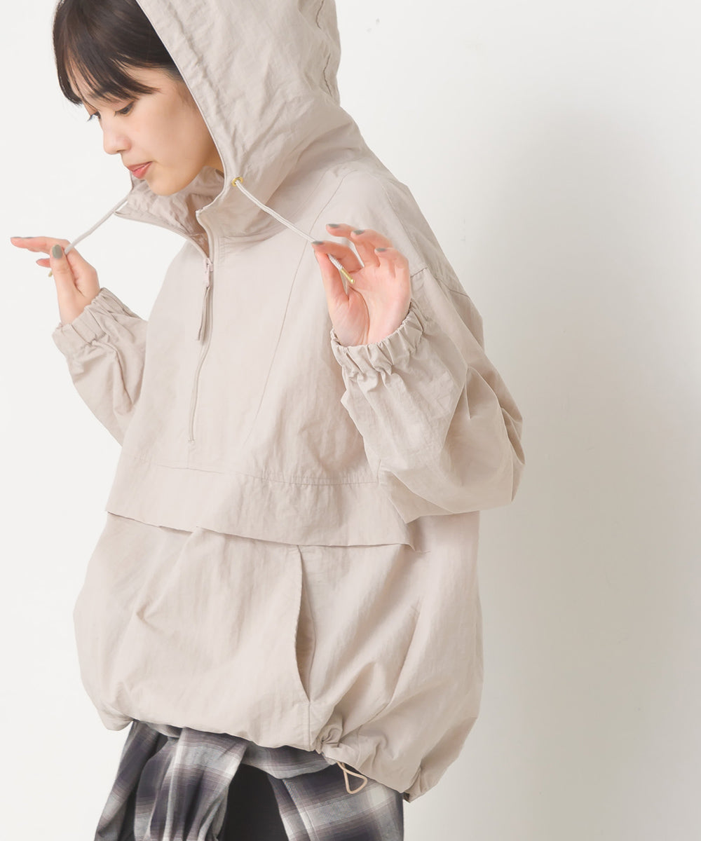 OMNES】撥水加工ナイロンアノラックパーカー【7125-7213】