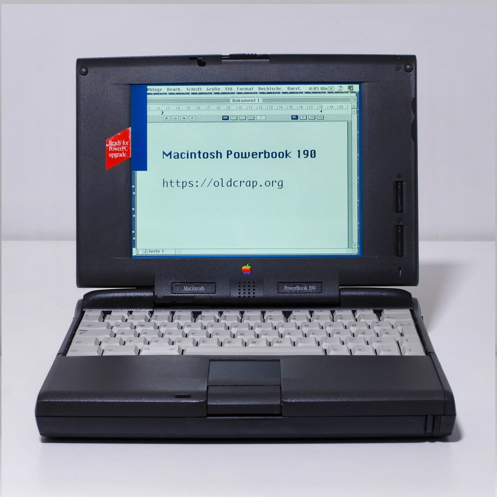 Apple Macintosh Powerbooks 100 Series - best of 90s - Old Crap
