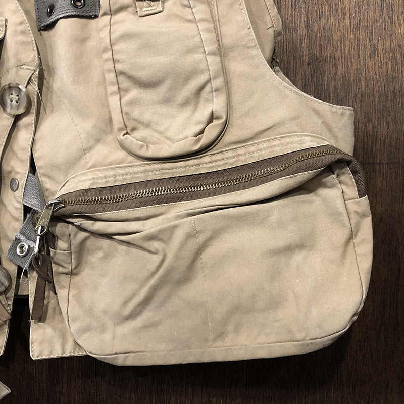 Filson Fly Fishing Vest Tan Old Talon Zip S フィルソン フライ