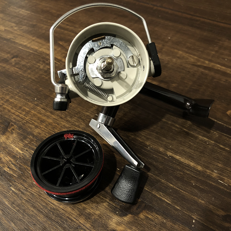 Abu Cardinal 44X Brown Spinning Reel 770500 Mint アブ カーディナル