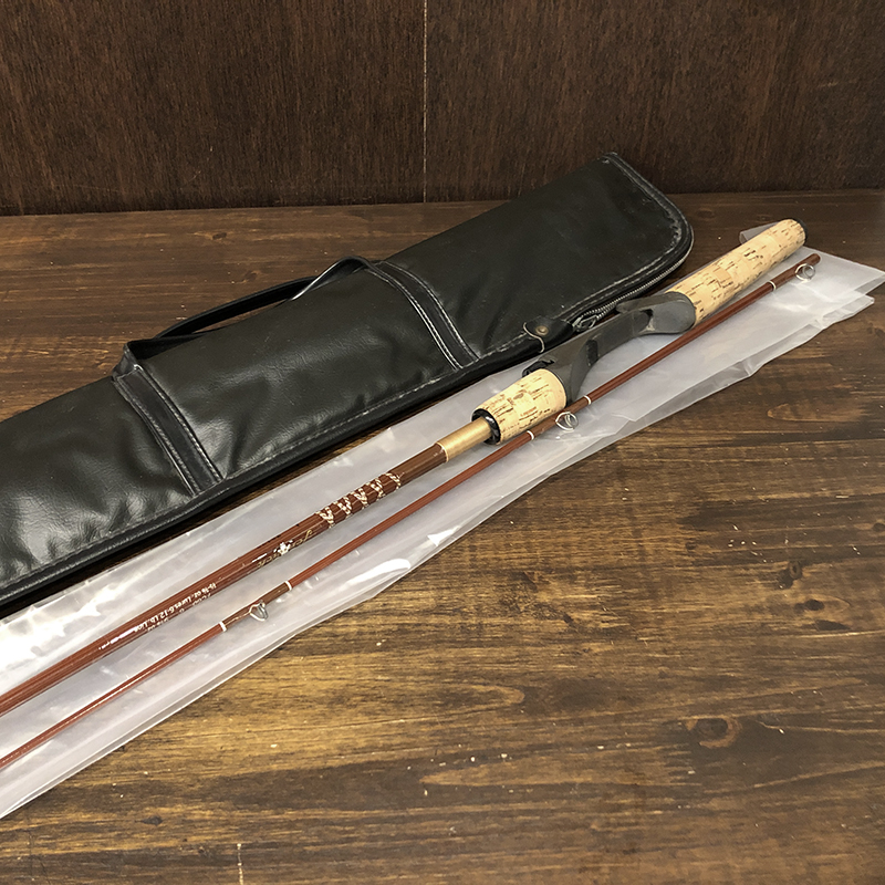 Fenwick FC60 Glass Bait Casting Rod Early Original Alloy Cork Grip