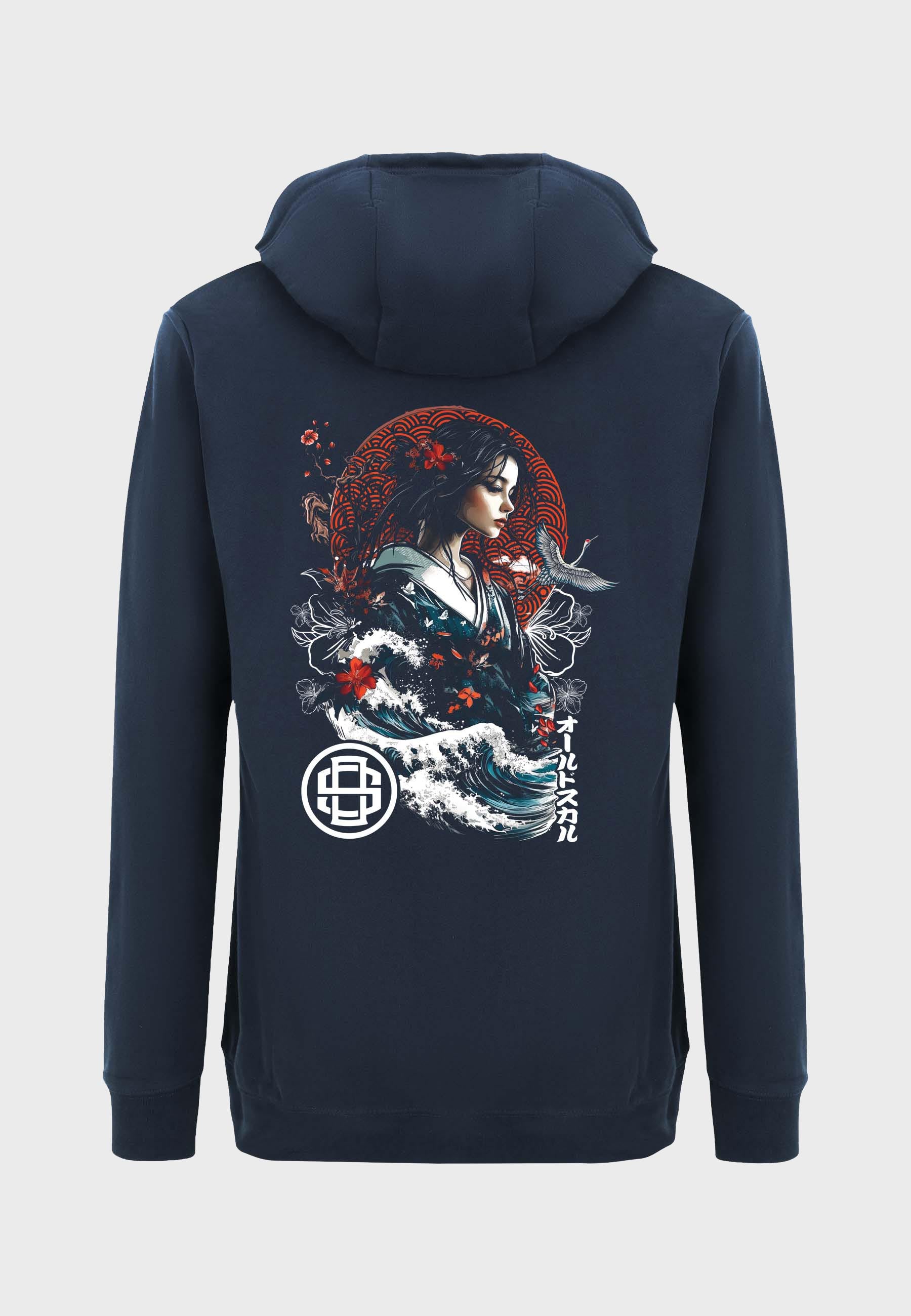 Japan zip hoodie Blossom Queen | OLDSKULL – Oldskull
