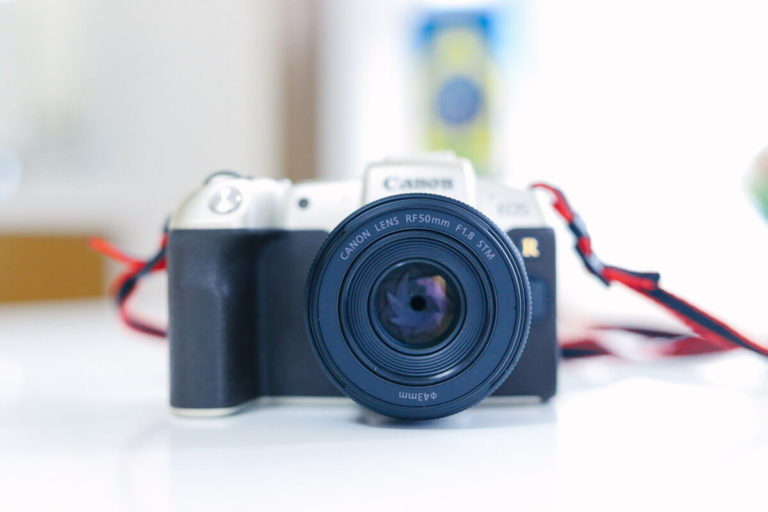 Canon EOS RP用に単焦点レンズRF50mm F1.8 STMを買いました