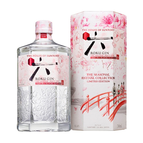 サントリー ジャパニーズクラフトジン ROKU＜六＞ SAKURA BLOOM