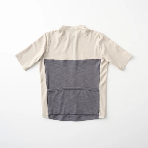 KAPELMUUR ( カペルミュール ) 半袖ジャージ 半袖リネン風コンビ