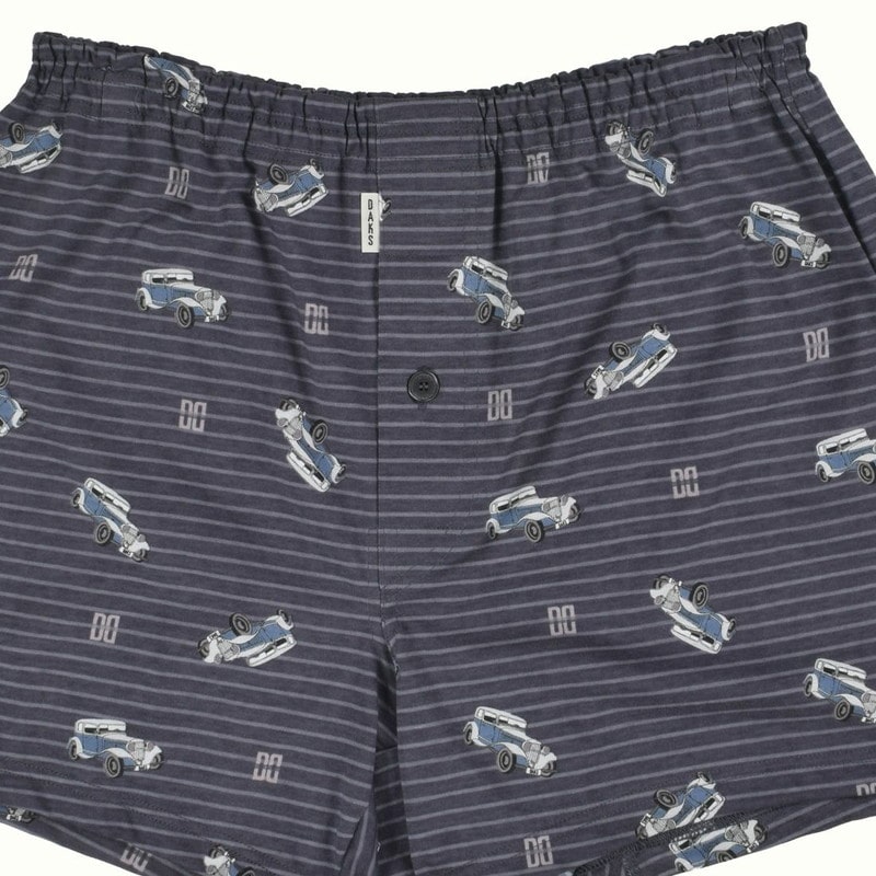 天二本ゴム前開きニットトランクス（LL） C52NED0011｜DAKS（ダックス