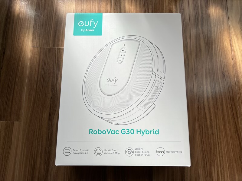 Eufy RoboVac G30 Hybridレビュー｜これだけ高機能で3万円のロボット