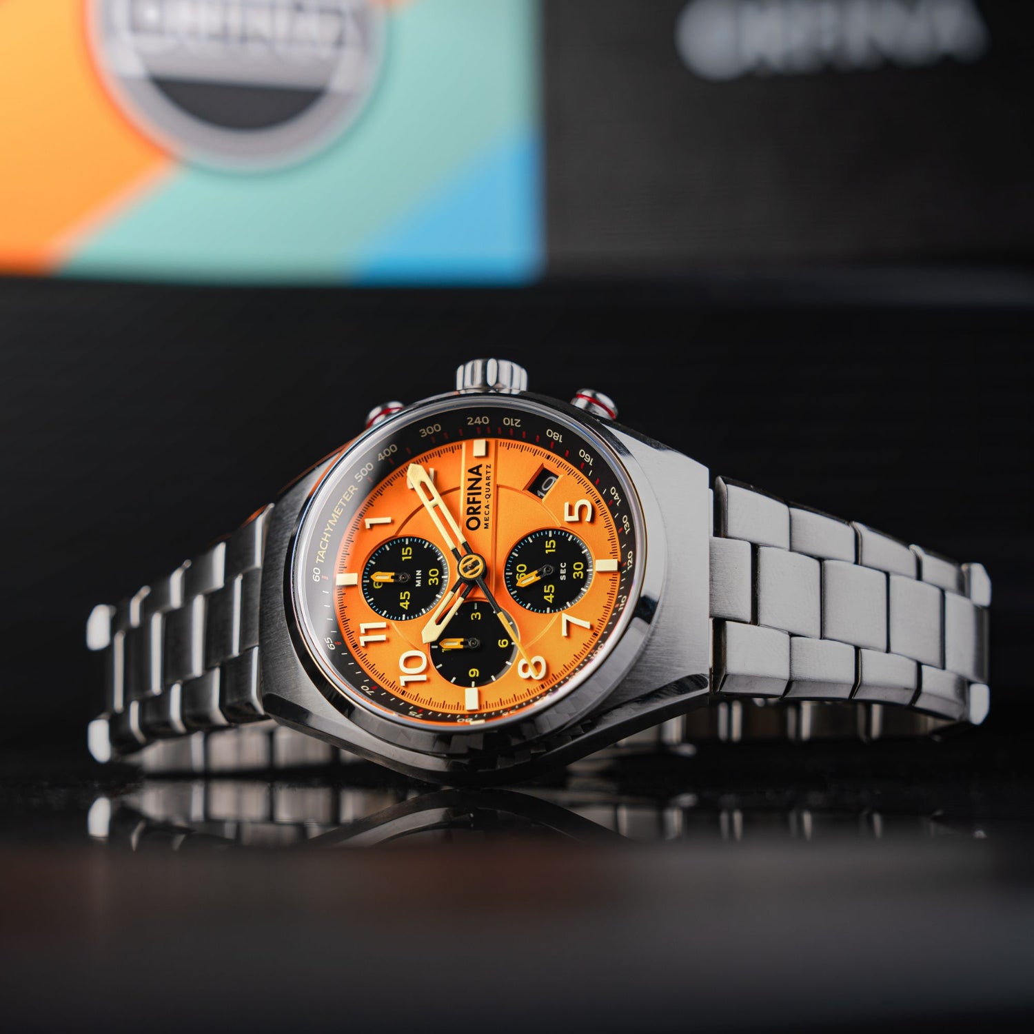 Gulf Orange | Zero-Two Chronograph – Orfina