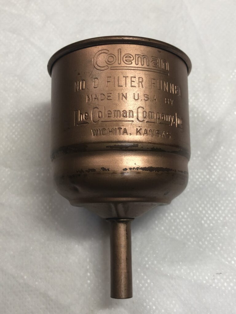 コールマン1930～40年代カッパー（銅製）ファンネルに惹かれて