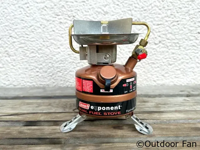 未点火元箱付き】コールマン 442 フェザーストーブ 1/06製 PEAK1 400の