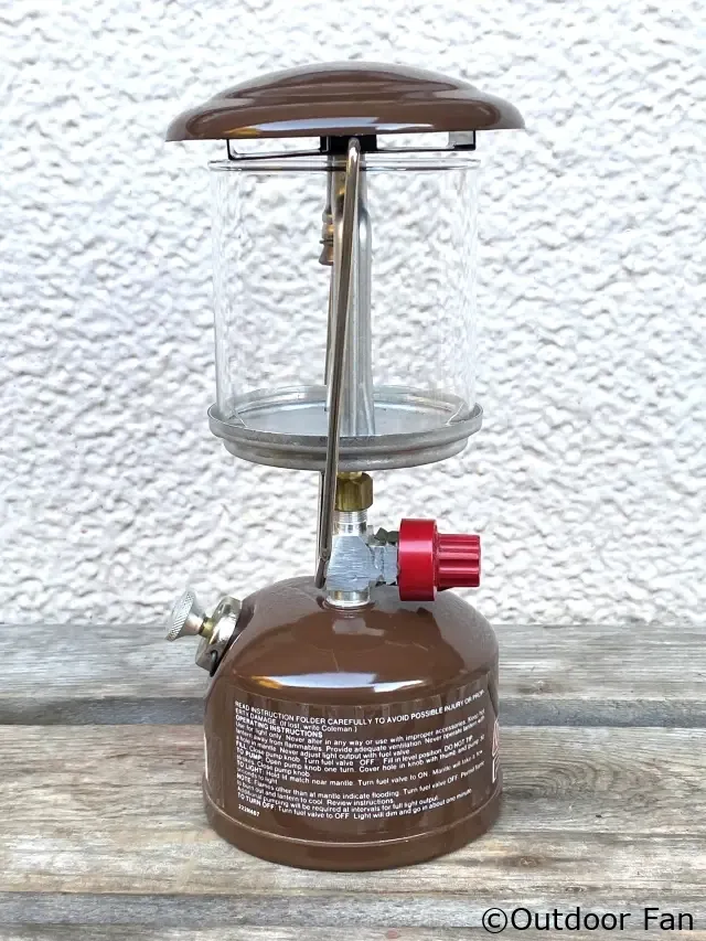 ミント品】コールマン 222 茶 1/83製 ピークワンランタン G2A