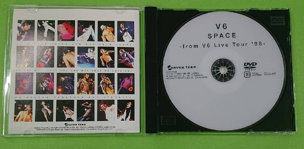 □CD/DVDコーナーよりオススメ商品！◇【SPACE -from V6 Live Tour'98