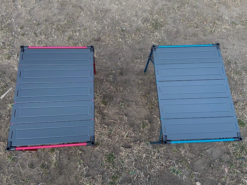 Moon Lenceのアルミテーブルを連結させて使ってみた | オタクのリンゴ