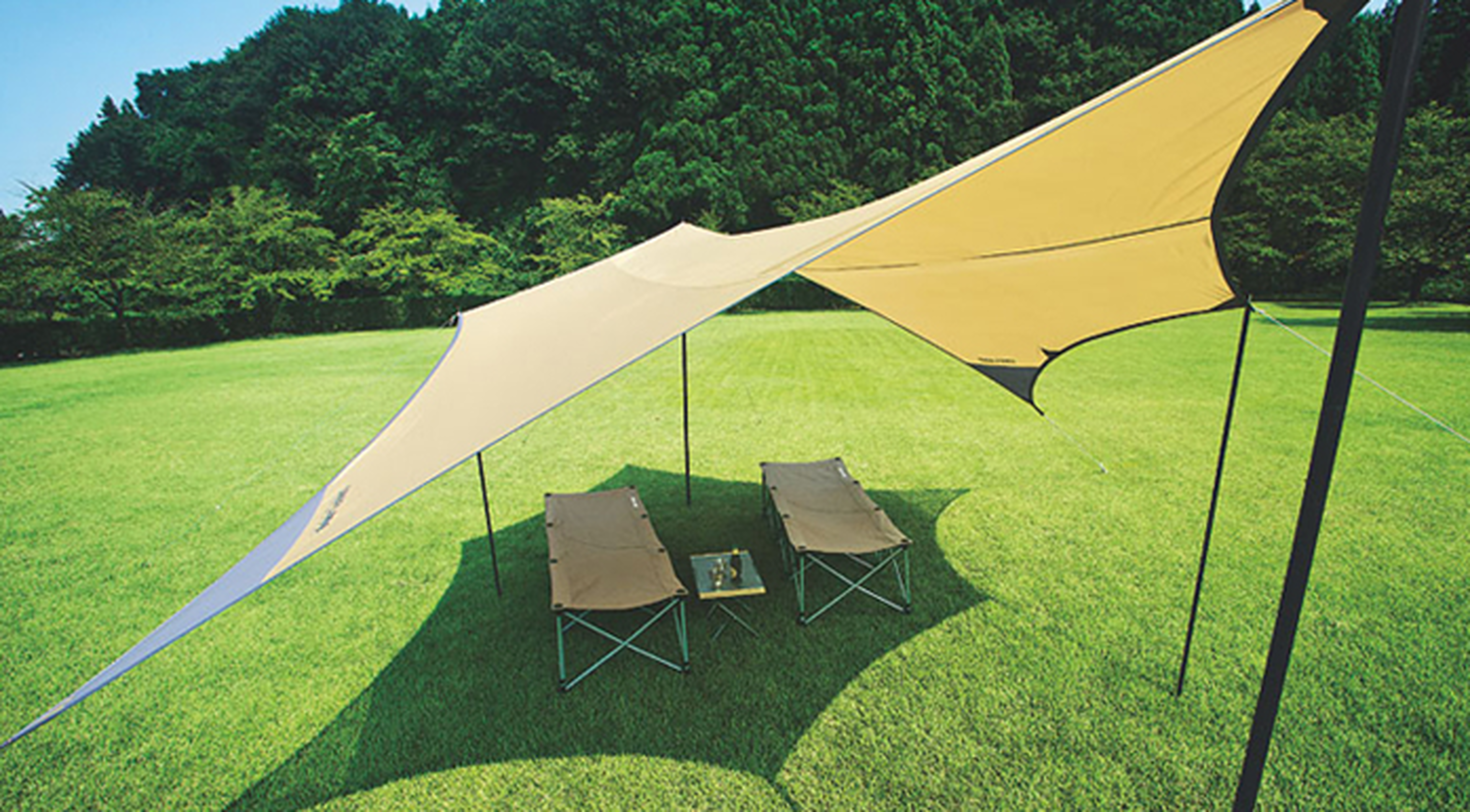 斬新な発想に脱帽！隠れファンも多いユニフレームのREVOタープの魅力に