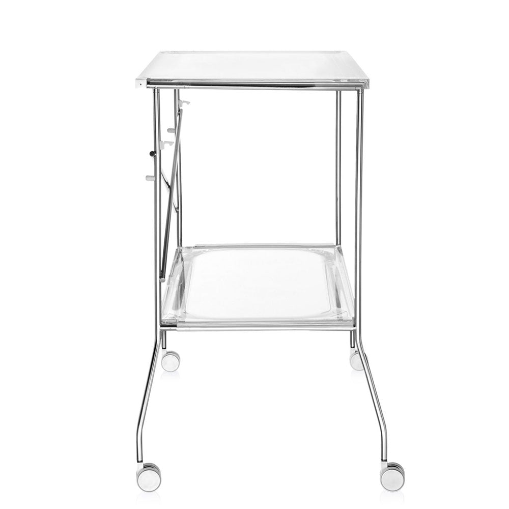 Kartell Flip Folding Trolley Crystal - Panik Design