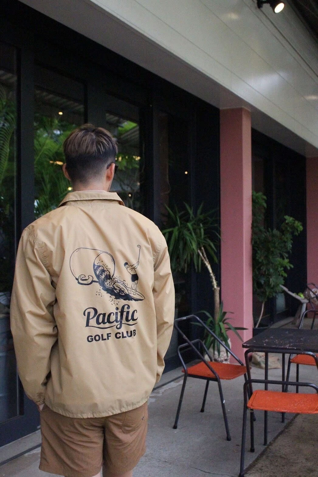 FORE ON THE WAVES COACH JACKET – Pacific GOLF CLUB