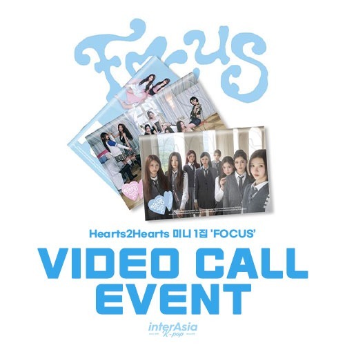 Hearts2Hearts – 미니 1집 [FOCUS] (Photobook Ver.) 1：1映像サイン会