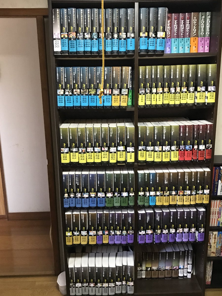 これで水木しげる漫画大全集が別巻、補巻を含めて全巻揃いました。 後