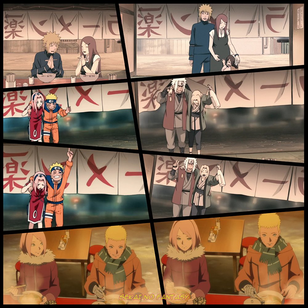 一番嬉しかった瞬間 ••• The happiest moment. #波風ミナト