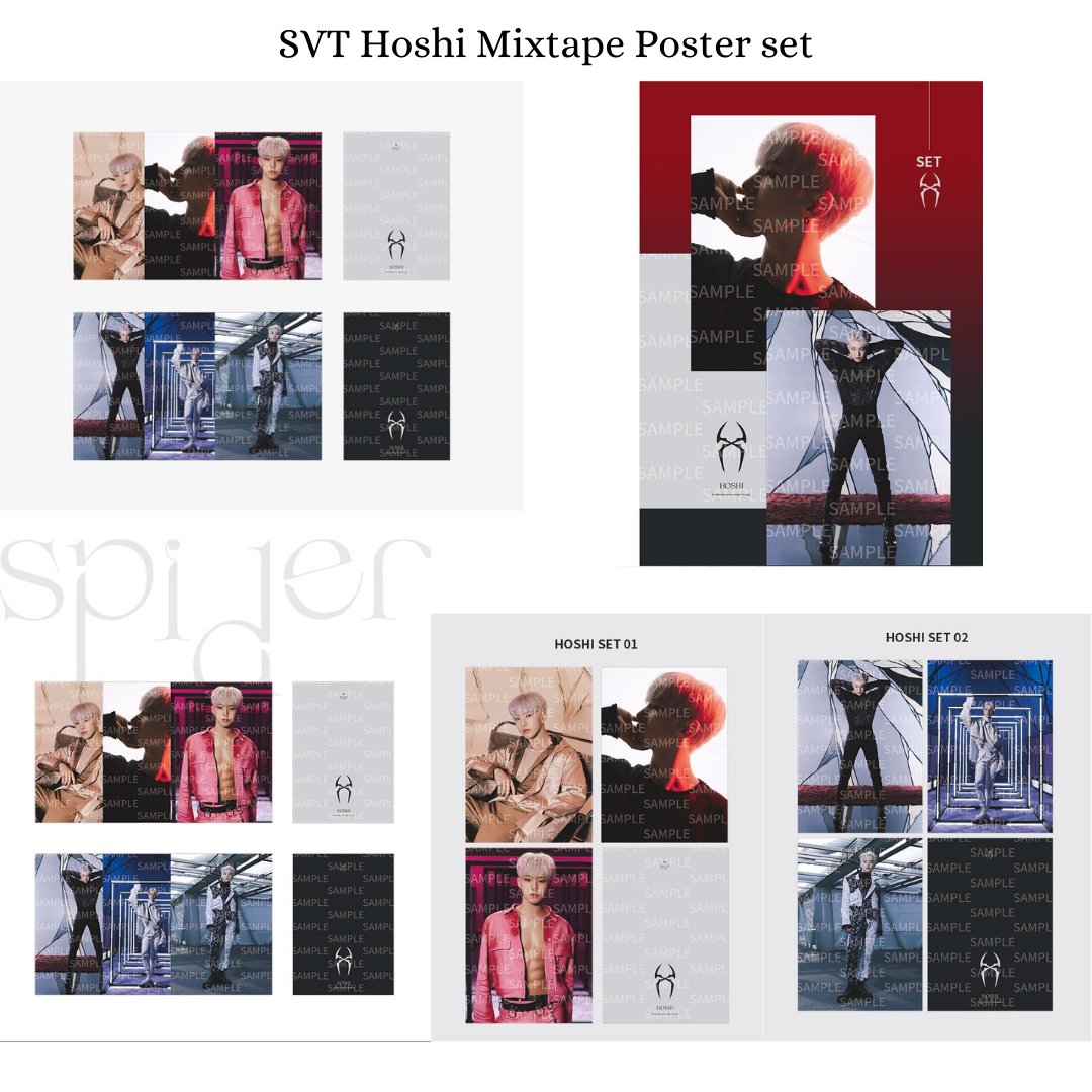 SEVENTEEN Hoshi Mixtape 'Spider' Official Merch